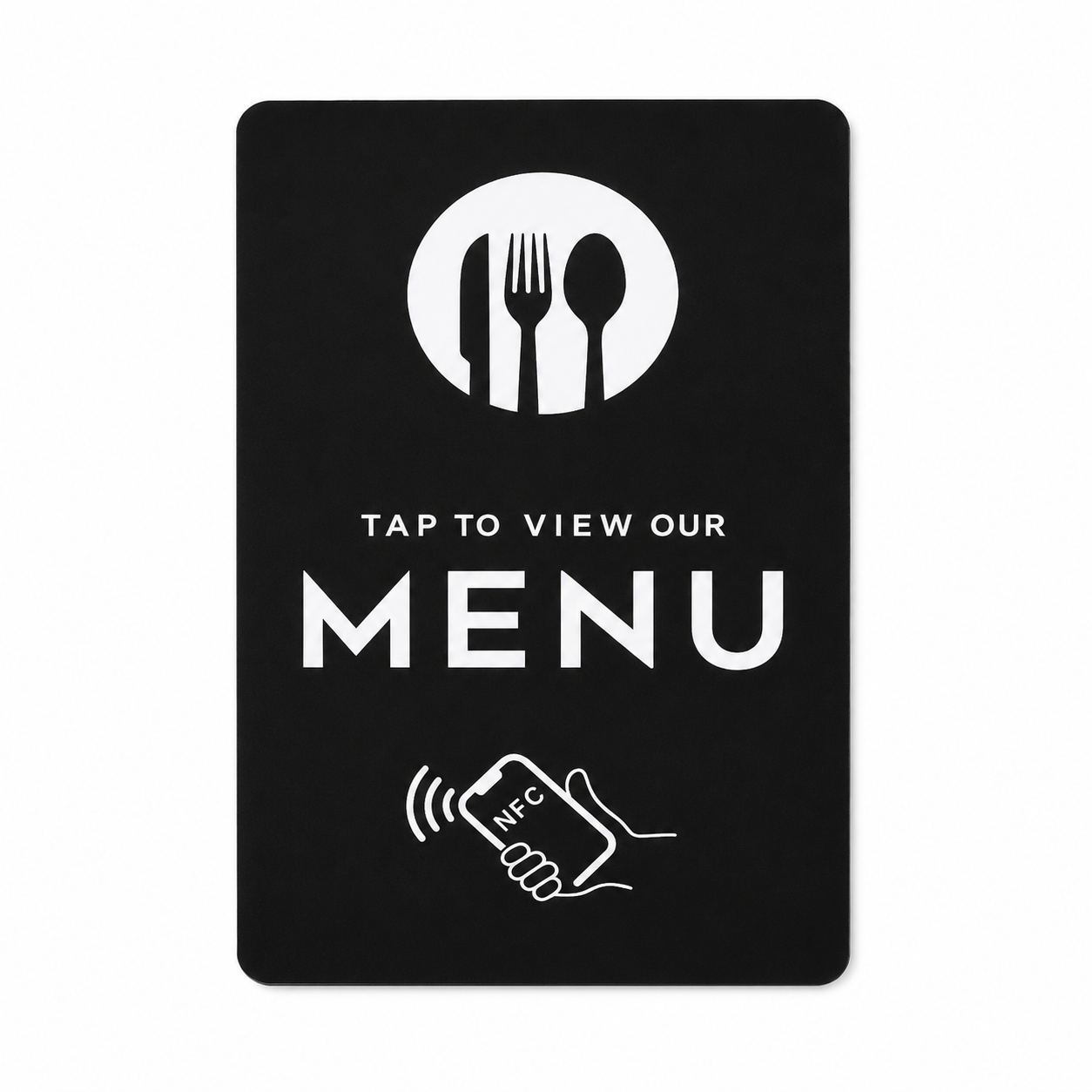 Digital Menu NFC Card Vendor Link