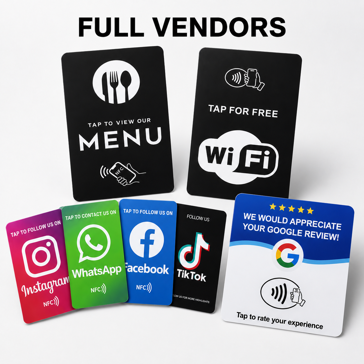 All NFC Card Vendor Links Vault